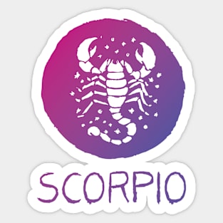 Scorpio 05 Sticker